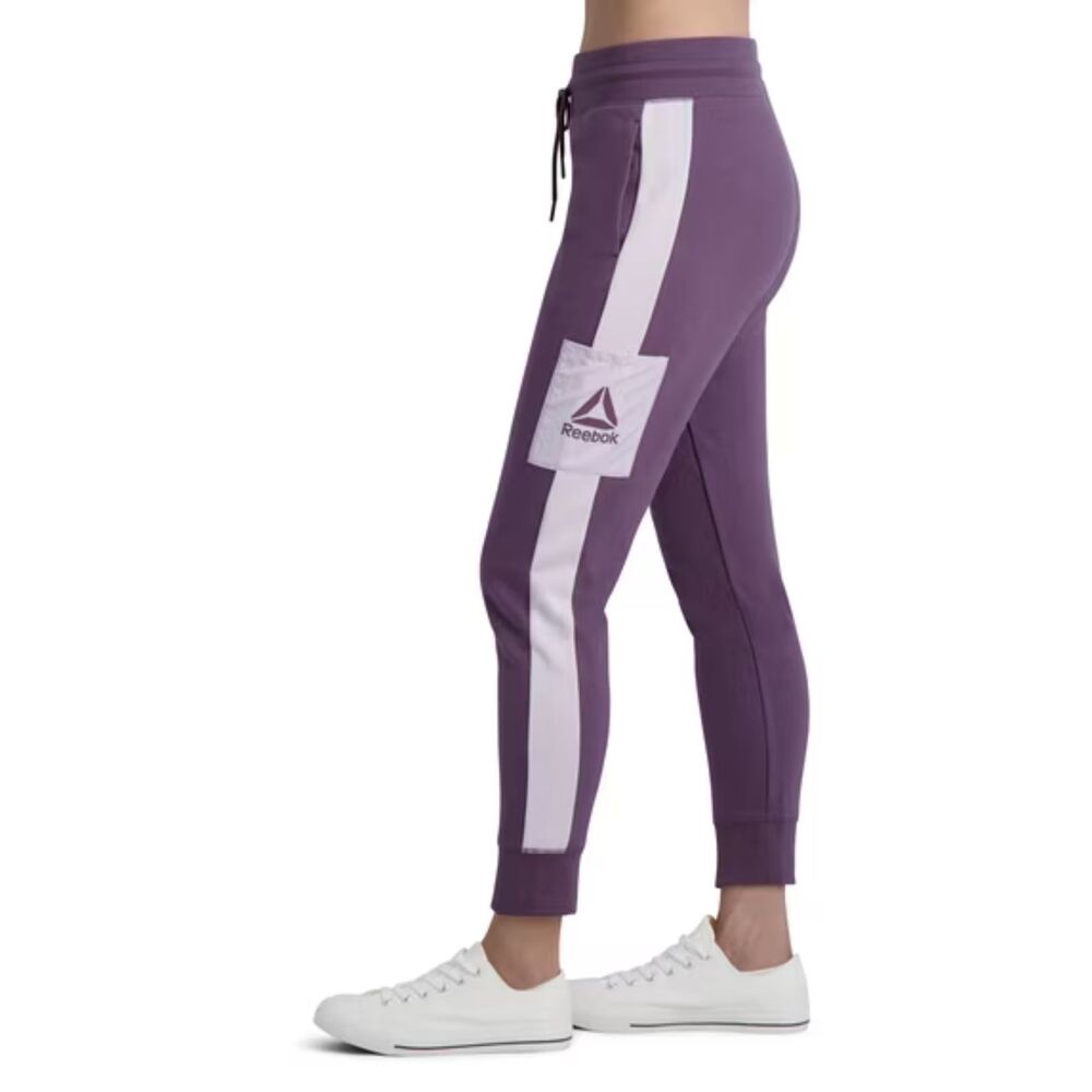 Reebok Women's Level Up Jogger with Woven Side Pocket Medium